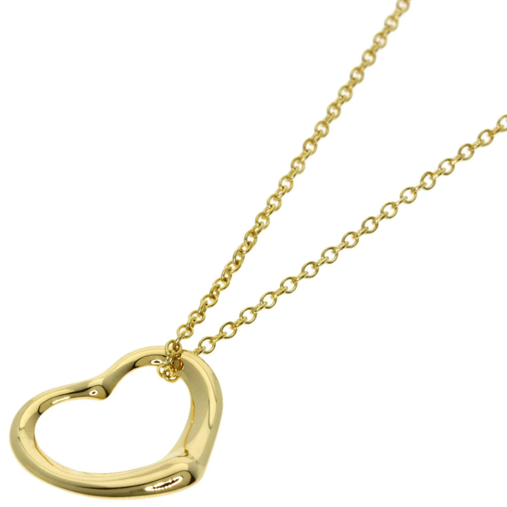 TIFFANY 18k Gold Heart Necklace